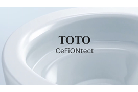CeFiONtect – Công nghệ  TOTO chống bám bẩn độc quyền