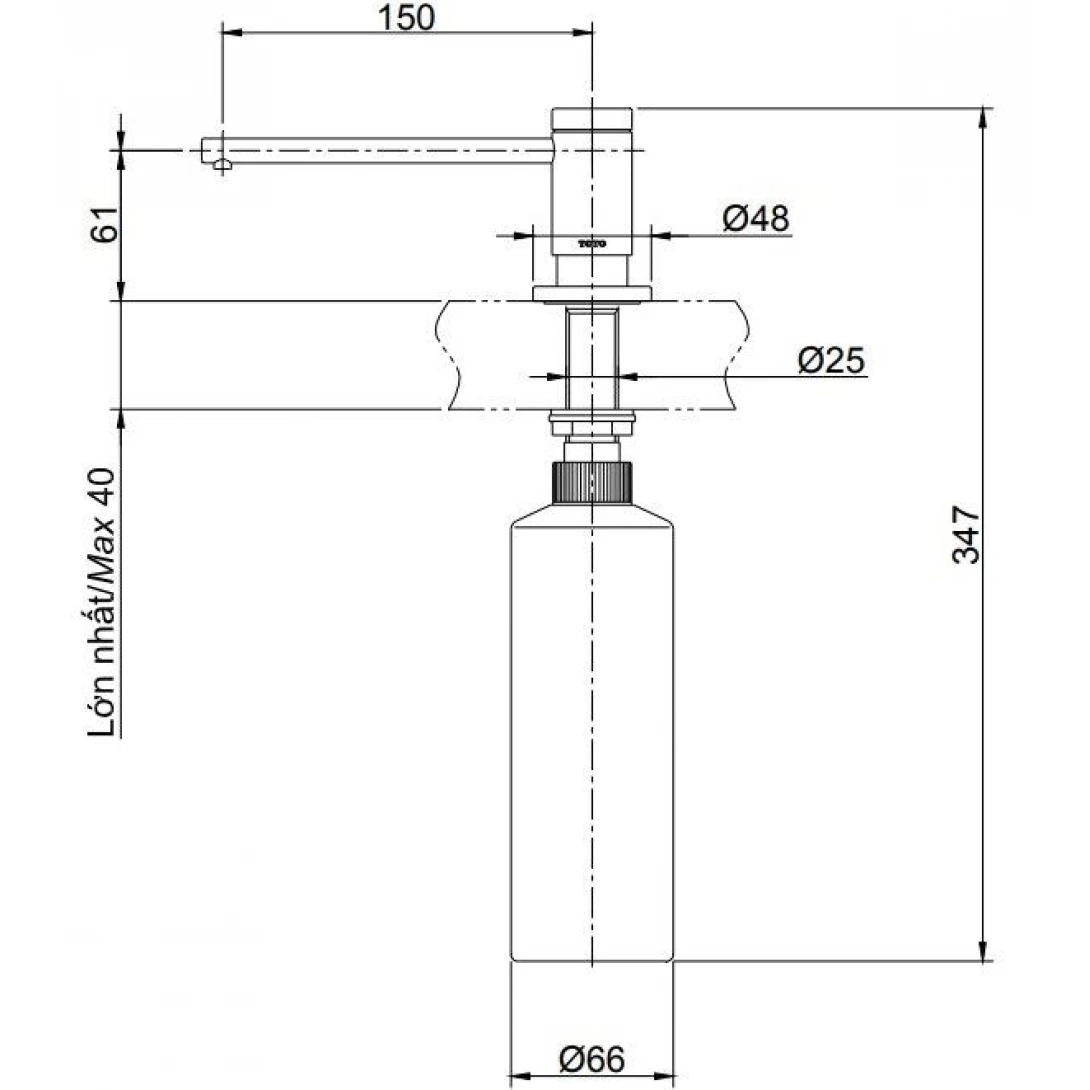 bản vẽ kỹ thuật hộp đựng xà phòng toto