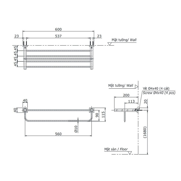ban ve thông so ky thuat thanh vat khan 2 tang