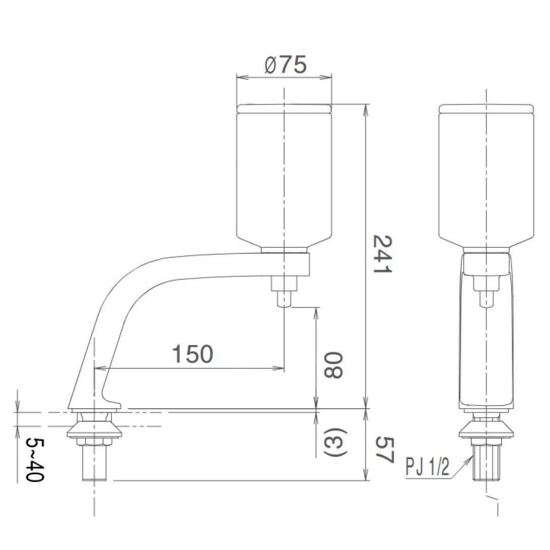 Bản vẽ kích thước phụ kiện hộp xà phòng Inax KF-24FL