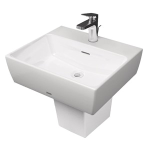 Chậu Rửa Lavabo Toto LT328C#XW Treo tường
