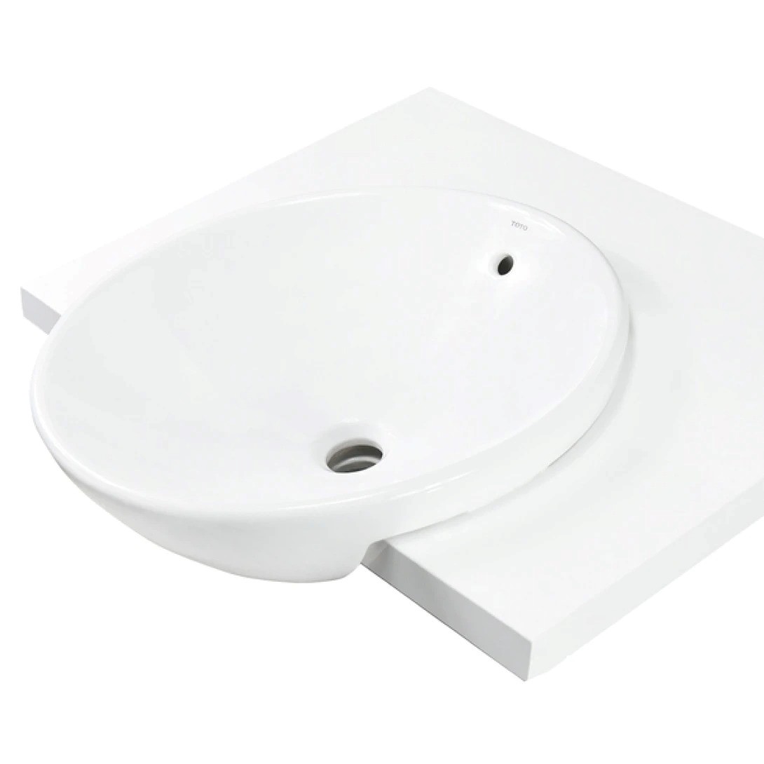 Chậu Rửa Lavabo Toto LT533R#XW Đặt Bàn