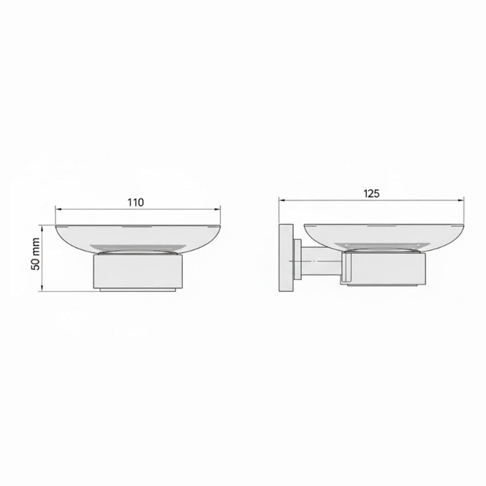 Kệ đĩa đựng xà phòng Bosstani BT1302