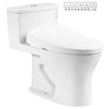Bồn Cầu Điện Tử 1 Khối TOTO MS855CDW23 Nắp Rửa Washlet TCF47360GAA S7