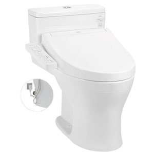 Bồn Cầu Điện Tử 1 Khối TOTO MS855DW16#XWNắp Rửa Washlet C2 - TCF23410AAA