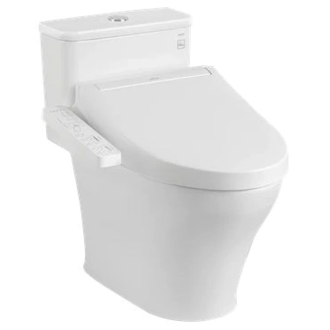 Bồn Cầu Điện Tử 1 Khối TOTO MS857DW16#XW Nắp Rửa Washlet C2 - TCF23410AAA