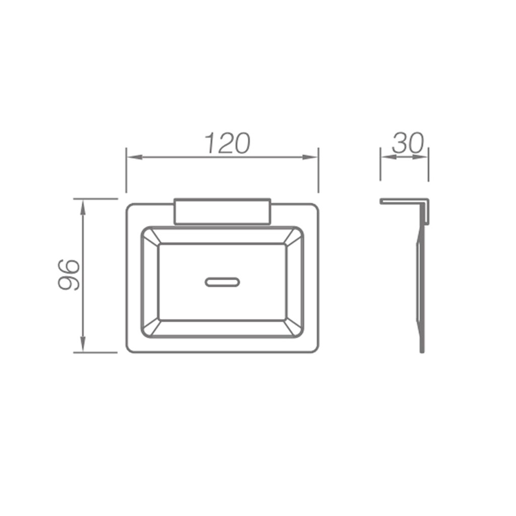 Kệ xà phòng Bosstani BT1202