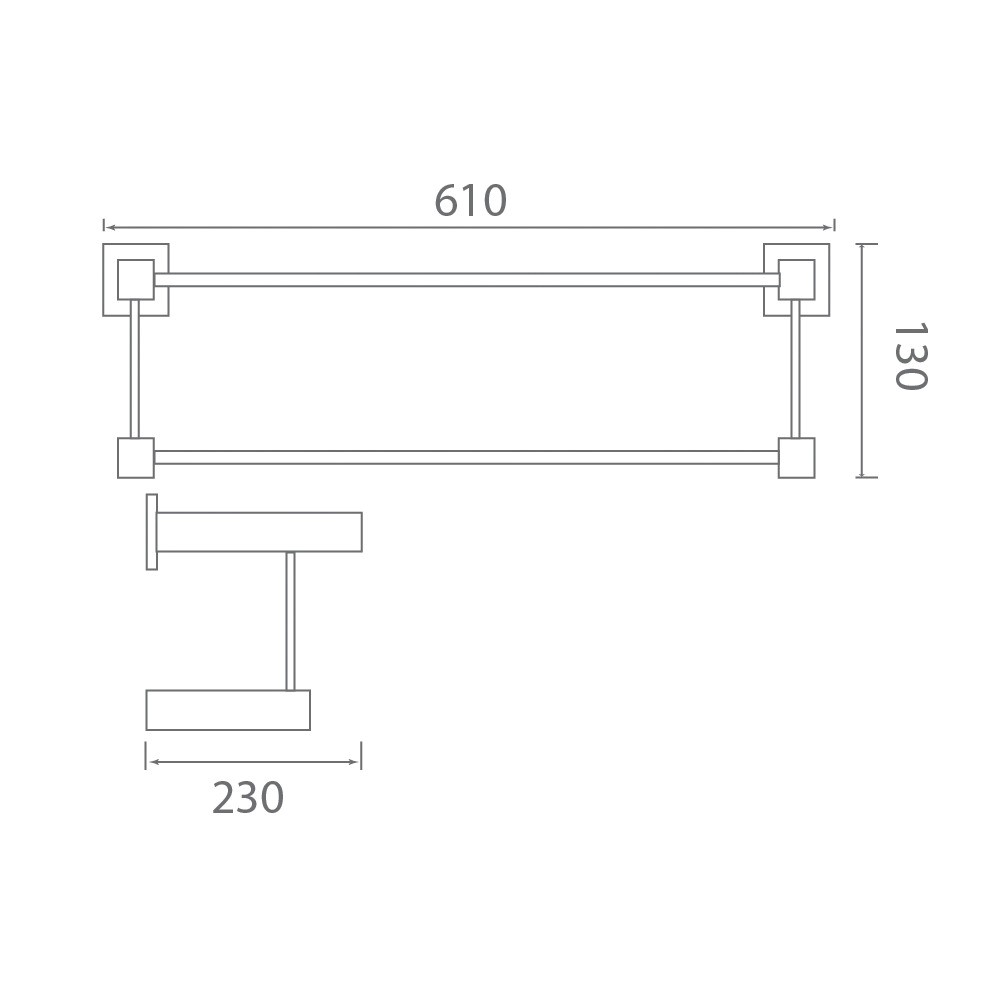 Vắt khăn giàn Bosstani BT1412