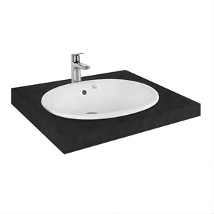 Chậu rửa Lavabo bán âm bàn Toto L762