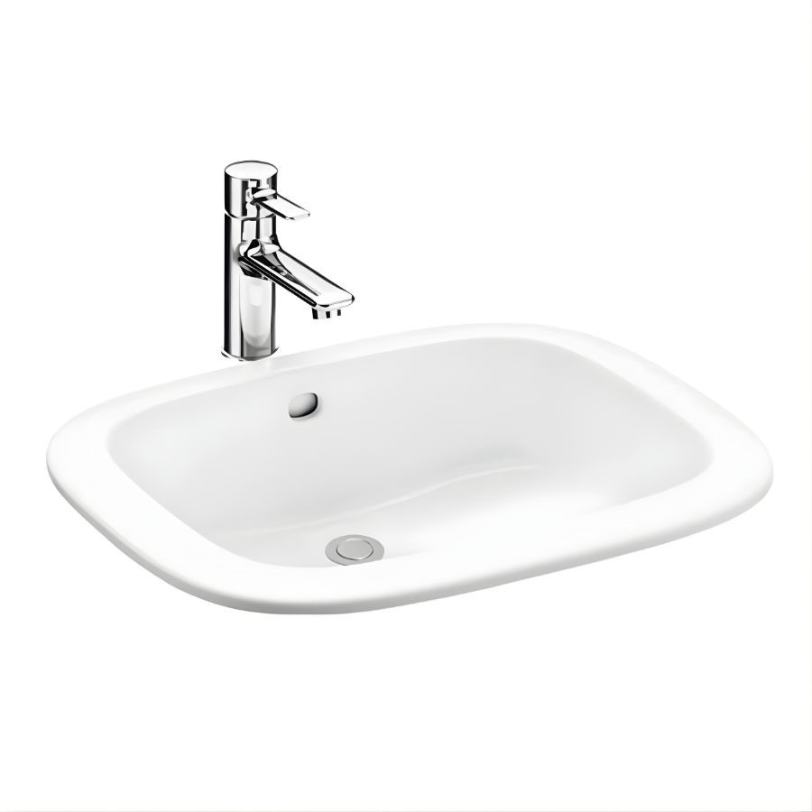 Chậu rửa Lavabo bán âm bàn Toto L763
