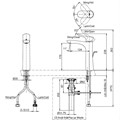 Vòi lavabo nóng lạnh TOTO TLG01304V