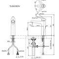Vòi lavabo nóng lạnh TOTO TTLG03303V