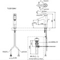 Vòi lavabo nóng lạnh TOTO TLS01304V