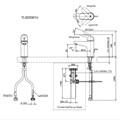 Vòi lavabo nóng lạnh TOTO TLS03301V