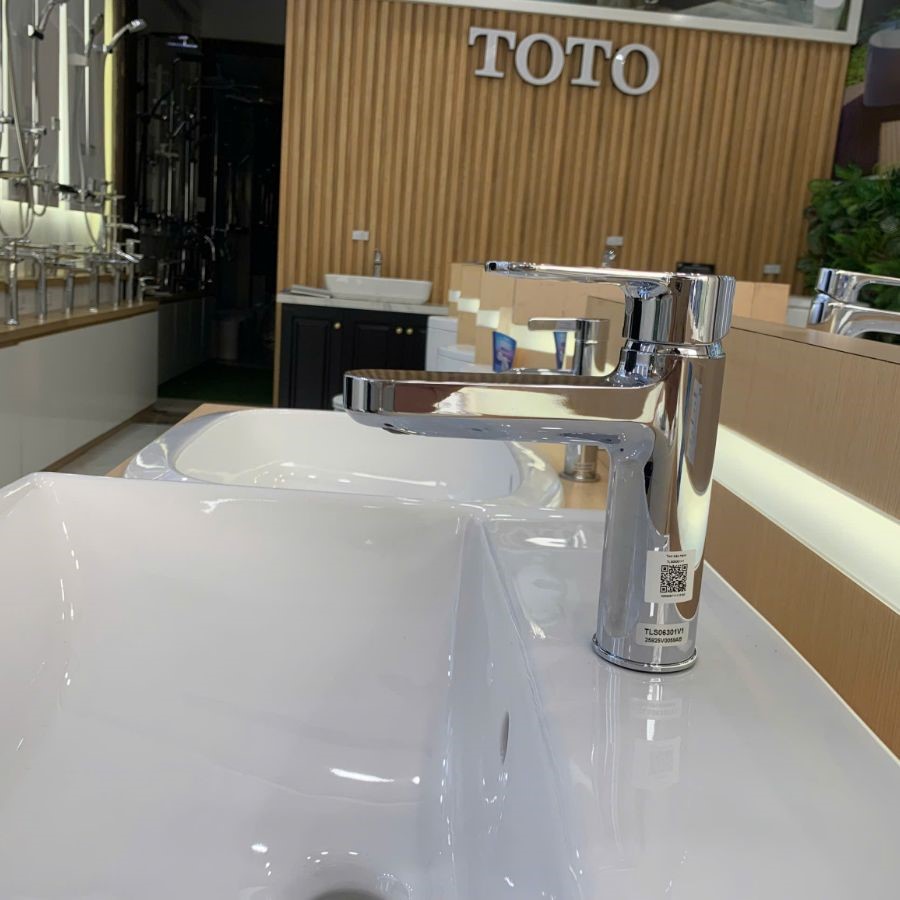 Vòi lavabo nóng lạnh TOTO TLS06301V1