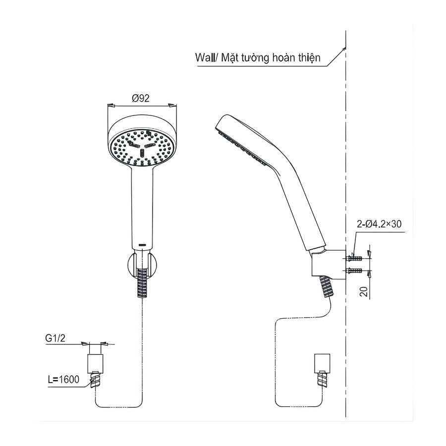 Bát sen cầm tay TOTO TBW07011A