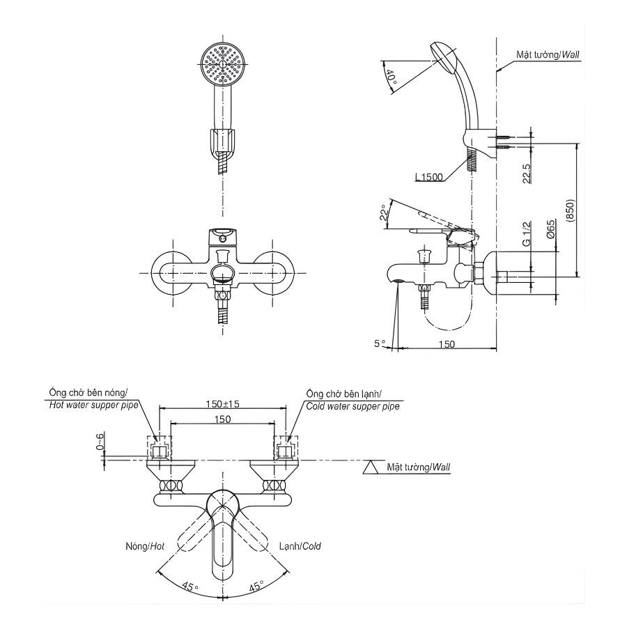 Sen tắm nóng lạnh TOTO TVSM103NSS
