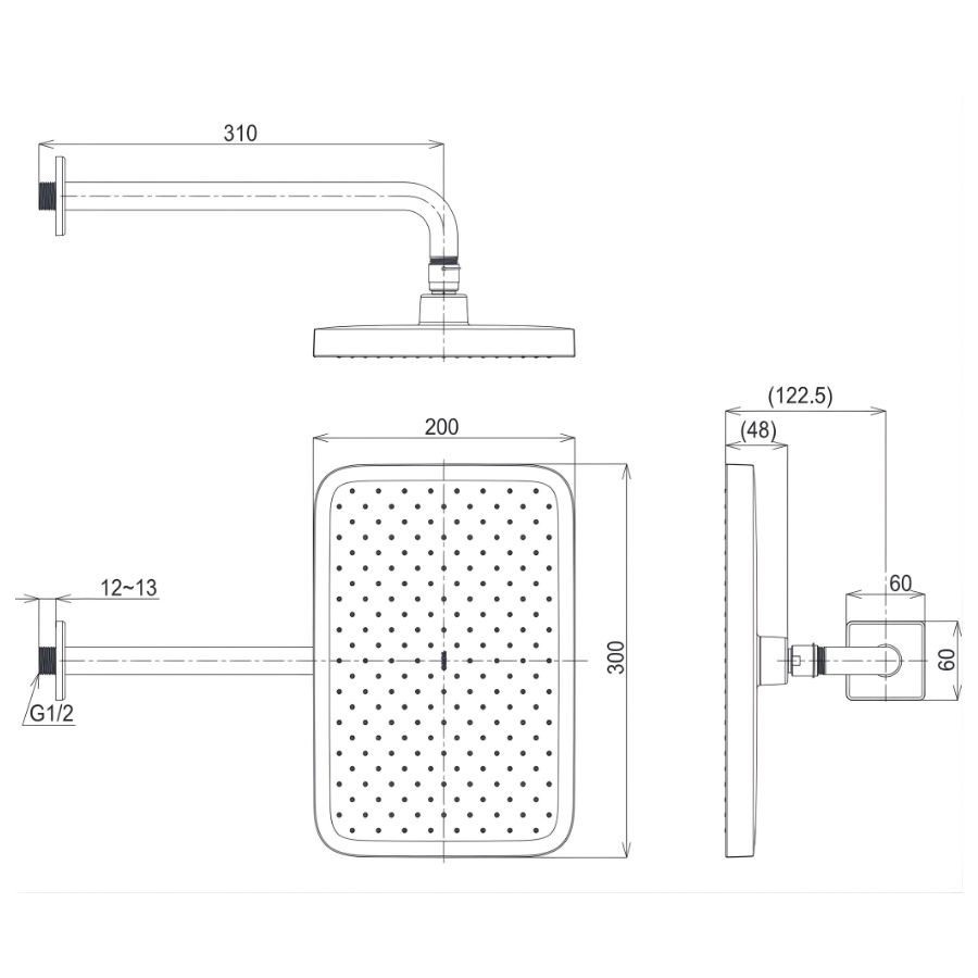 Bát sen gắn tường TOTO TBW10020V