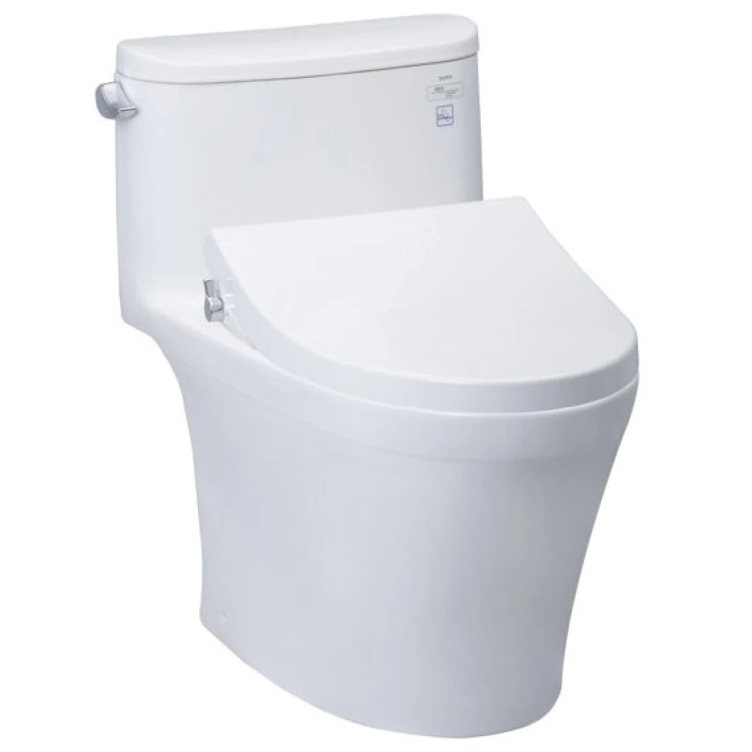 Bồn Cầu TOTO MS887RE4 Một Khối Nắp Rửa Cơ TCW1211A