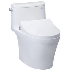 Bồn Cầu TOTO MS887RE4 Một Khối Nắp Rửa Cơ TCW1211A