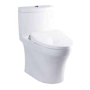 Bồn Cầu TOTO MS889DRE2 Một Khối Nắp Rửa Cơ TCW07S