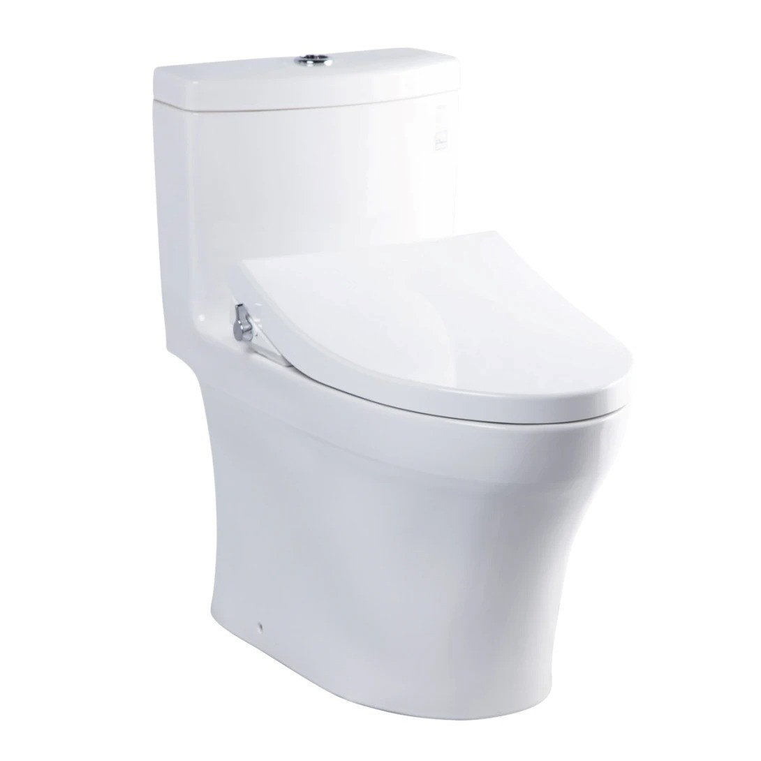 Bồn Cầu TOTO MS889DRE4 Một Khối Nắp Rửa Cơ TCW1211A