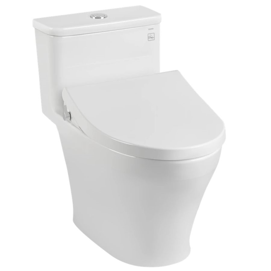 Bồn Cầu TOTO MS857DE4 Một Khối Nắp Rửa Cơ TCW1211A