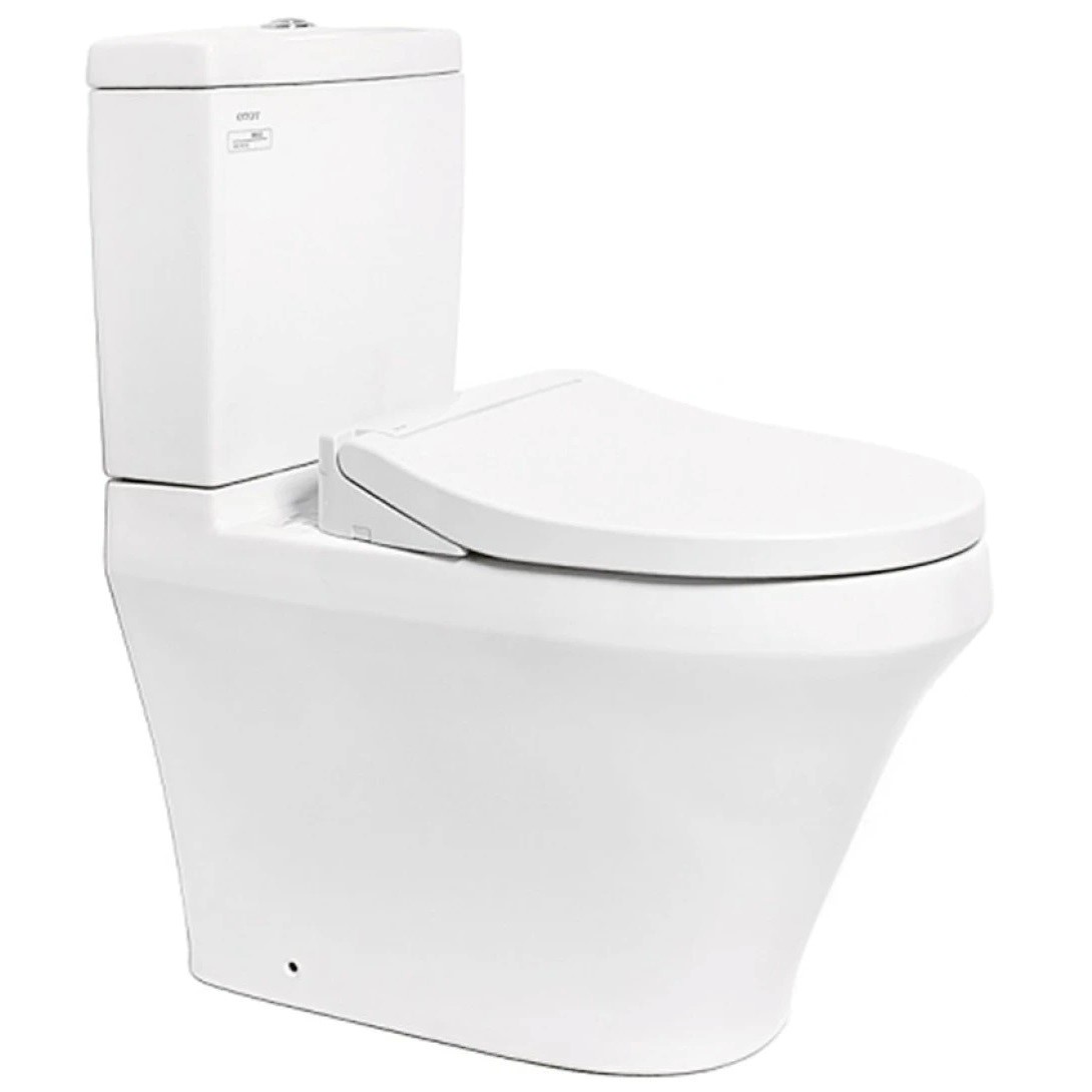 Bồn Cầu TOTO CS948DE2 Hai Khối Nắp Rửa Cơ TCW07S