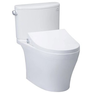 Bồn Cầu TOTO CS767RE4 Hai Khối Nắp Rửa Cơ TCW1211A
