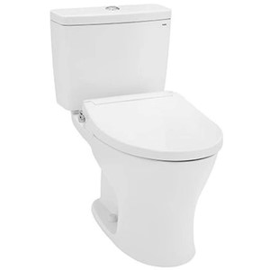 Bồn Cầu TOTO CS735DE2 Hai Khối Nắp Rửa Cơ TCW07S