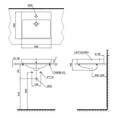 Chậu Rửa Lavabo Toto LT710CSR#XW Đặt Bàn