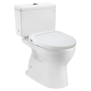 Bồn Cầu TOTO CS302DE2 Hai Khối Nắp Rửa Cơ TCW07S