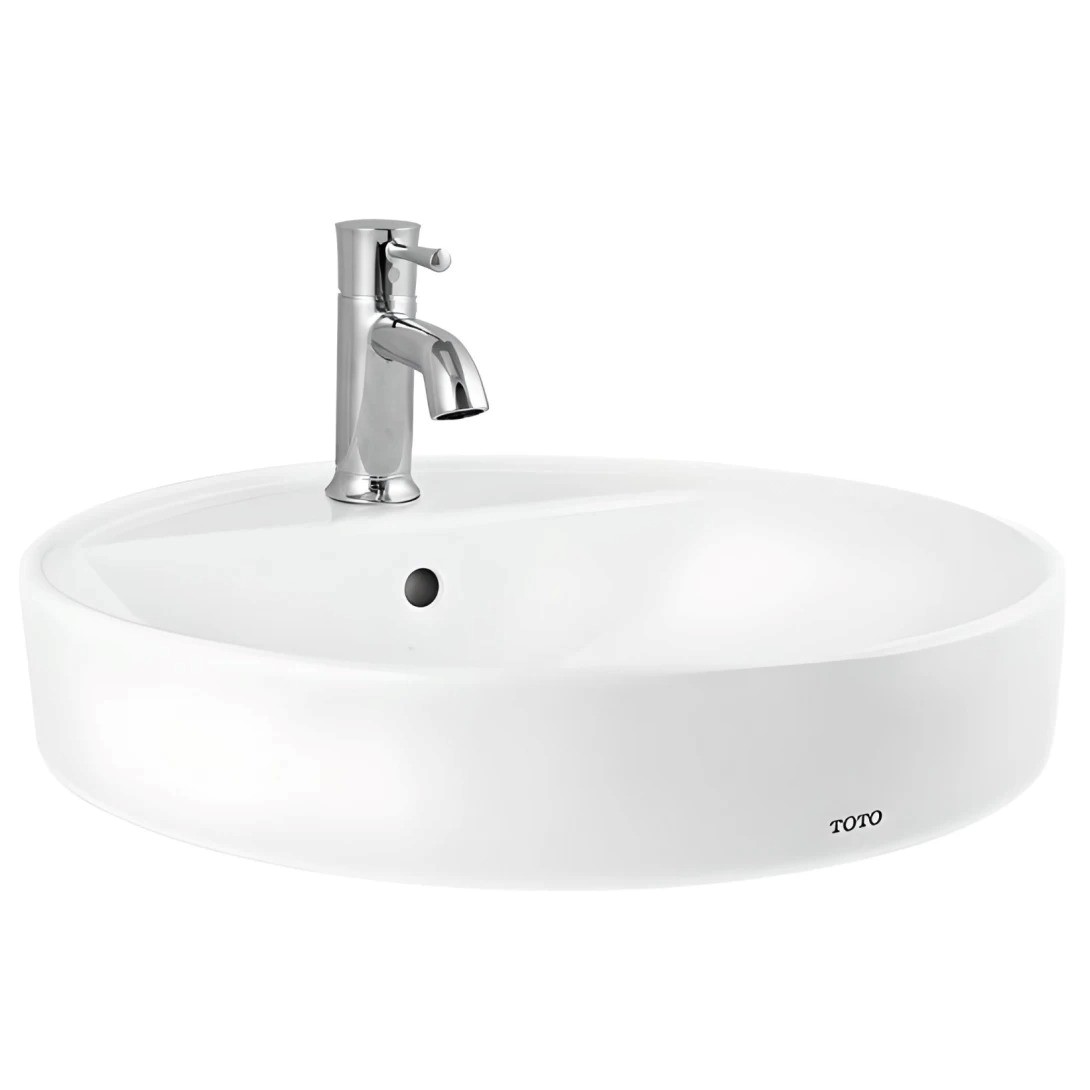 Chậu Rửa Mặt Lavabo Toto LT700CTR#XW Đặt Bàn