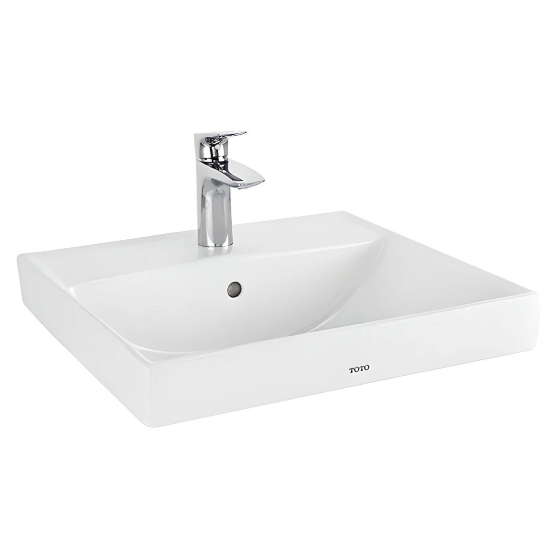 Chậu Rửa Lavabo Toto LT710CSR#XW Đặt Bàn
