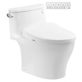Bồn Cầu Điện Tử 1 Khối TOTO MS887CRW23 Nắp Rửa Washlet TCF47360GAA S7