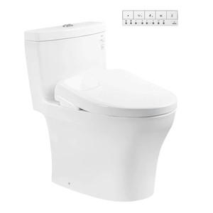 Bồn Cầu Điện Tử 1 Khối TOTO MS889CDRW23 Nắp Rửa Washlet TCF47360GAA S7