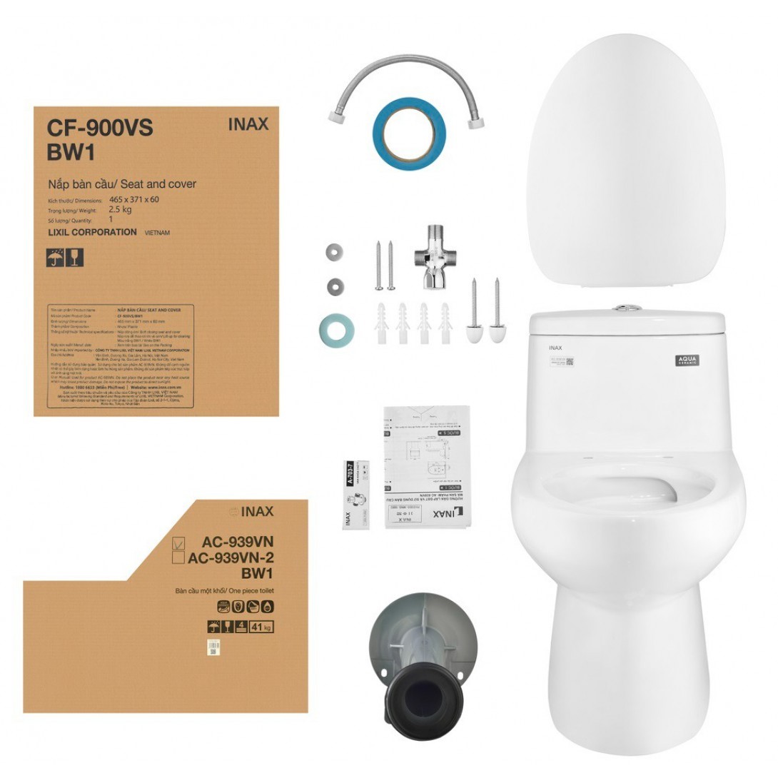 Bồn Cầu 1 Khối INAX AC-939VN-2