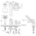 Vòi xả bồn tắm 3 lỗ TOTO TBG07305AA