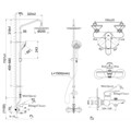  Sen tắm cây Inax BFV-1405S-2