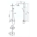  Sen tắm cây Inax BFV-619T