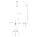 Sen tắm cầm tay tăng áp nhiệt độ Inax BFV-636T