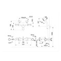 Sen tắm cầm tay nhiệt độ Inax BFV-3413T-8C