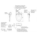 Nắp rửa điện tử Washlet S5 TCF34461GAA
