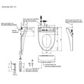 Nắp rửa điện tử Washlet C5 TCF24410AAA