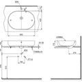Chậu Rửa Lavabo Toto đặt bàn LW896JW/F#FRG