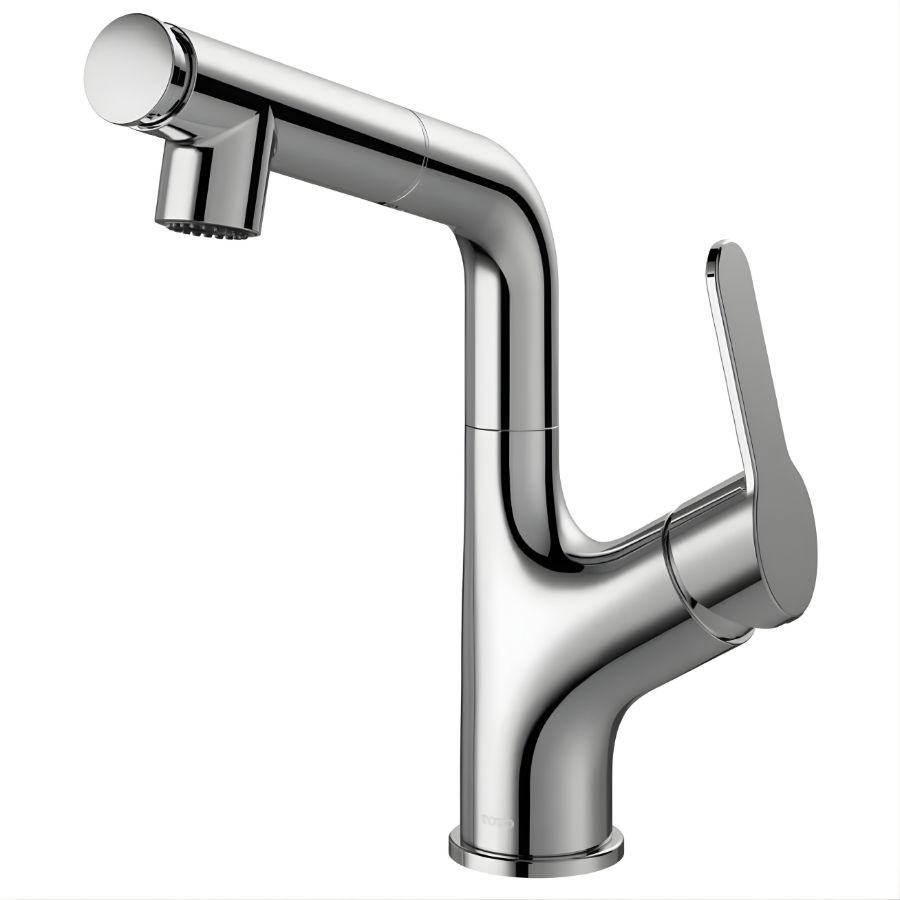 Vòi chậu dây rút nóng lạnh TOTO TLS083J0V