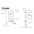 Máy sấy tay TOTO TYC602 âm tường