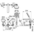 Sen bồn tắm INAX BFV-5013S