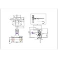 Vòi lavabo nóng lạnh INAX LFV-1001S