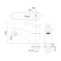 Vòi chậu lavabo lạnh INAX LFV-11A